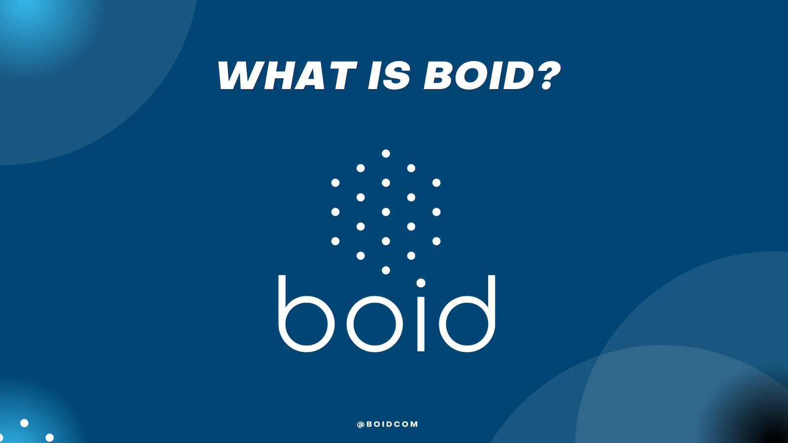 What is Boid?