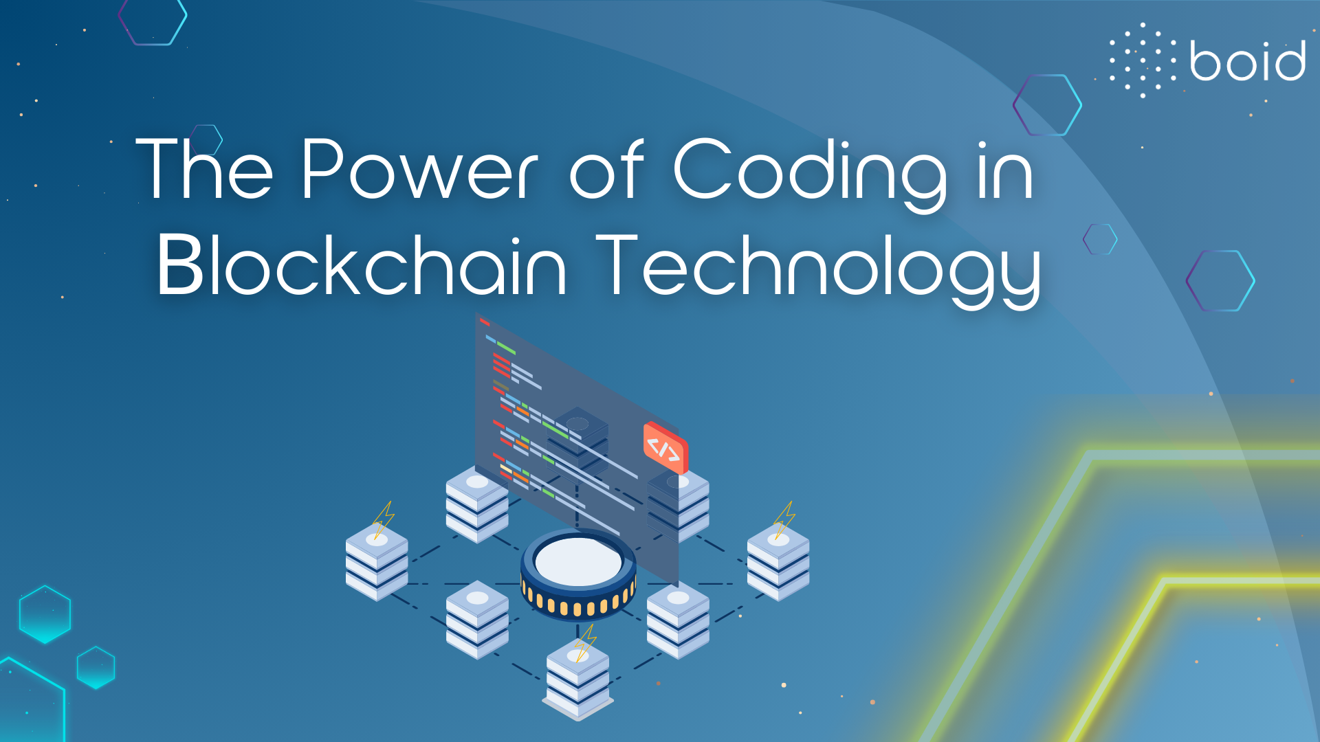 The Power of Coding in Blockchain Technology
