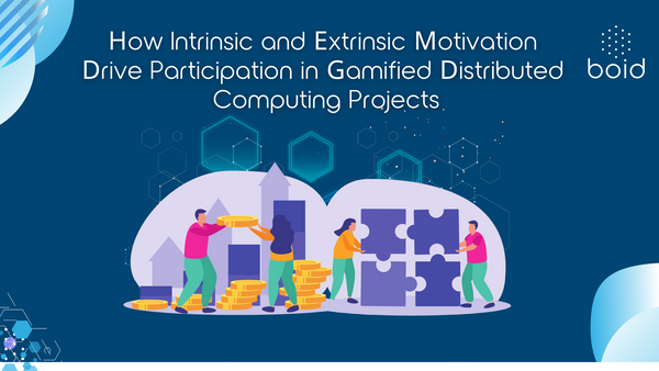 How Intrinsic and Extrinsic Motivation Drive Participation in Gamified Distributed Computing Projects